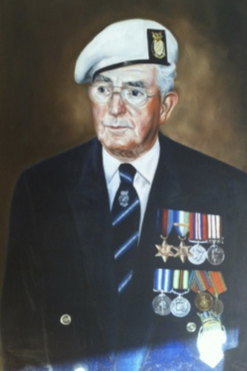 Harold O'Neill painted by his grand-daughter, Fiona Mitchell.png